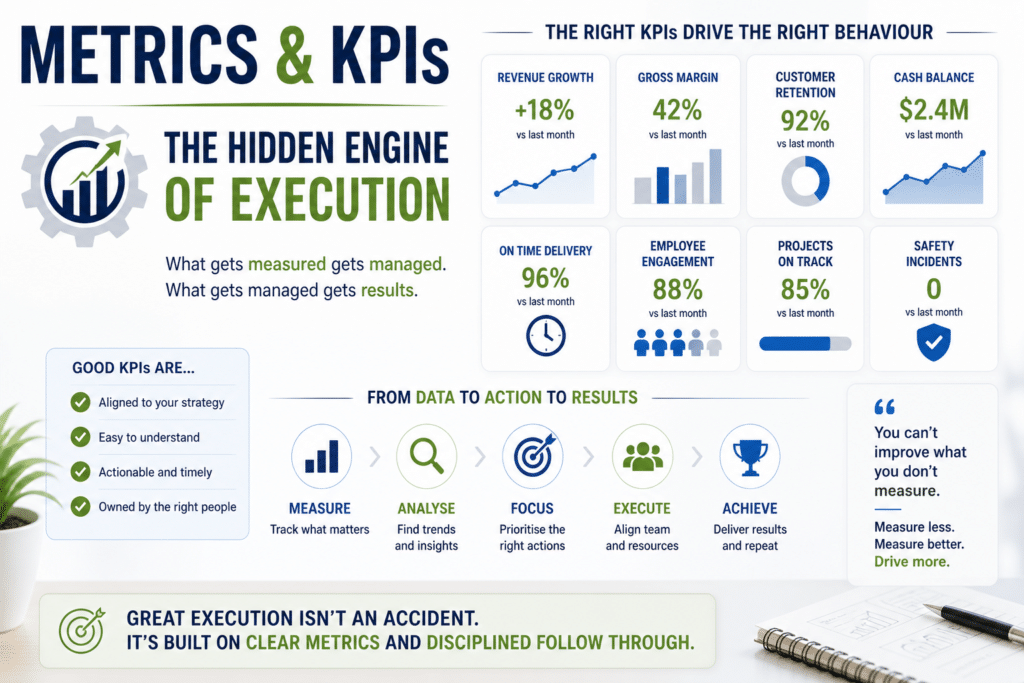 Every leadership team sets goals. But only the great ones measure what actually drives them. That’s why KPI discipline is the silent engine of execution. Here’s why it matters …. Read More ….