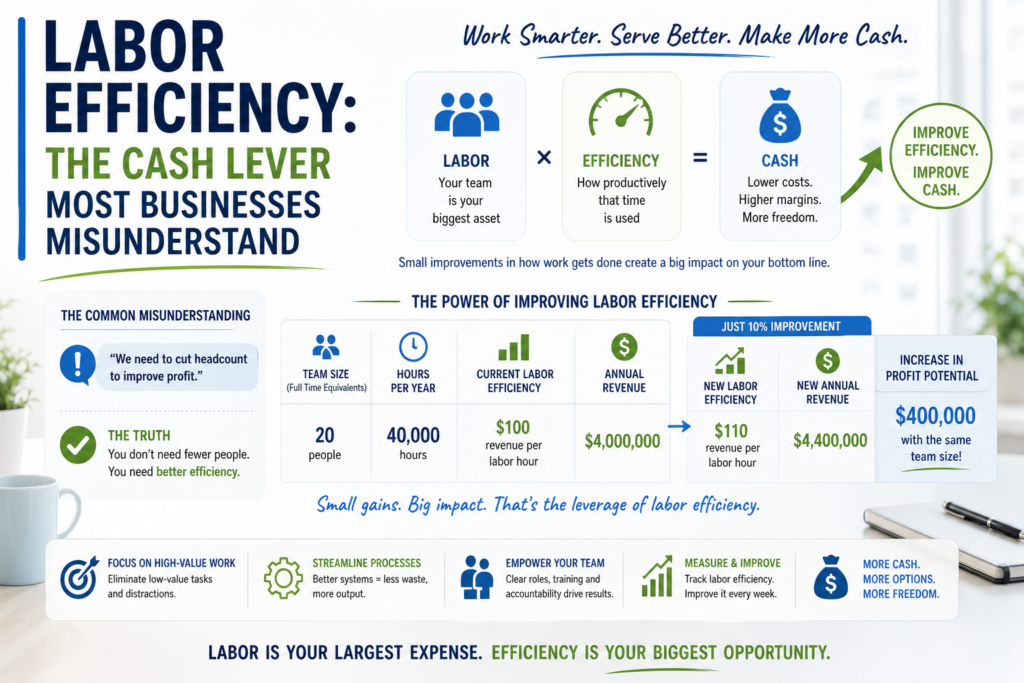 Why Team Talent, Brand Promise and Execution Discipline determine whether labour becomes a drain or a growth engine. When leaders hear the term labor efficiency, many immediately think about wages, headcount, overtime, rostering, utilisation or reducing costs. …. Read More ….