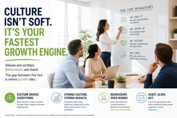 Culture is Not a Poster — It’s Your Execution Engine - Strategy & Execution