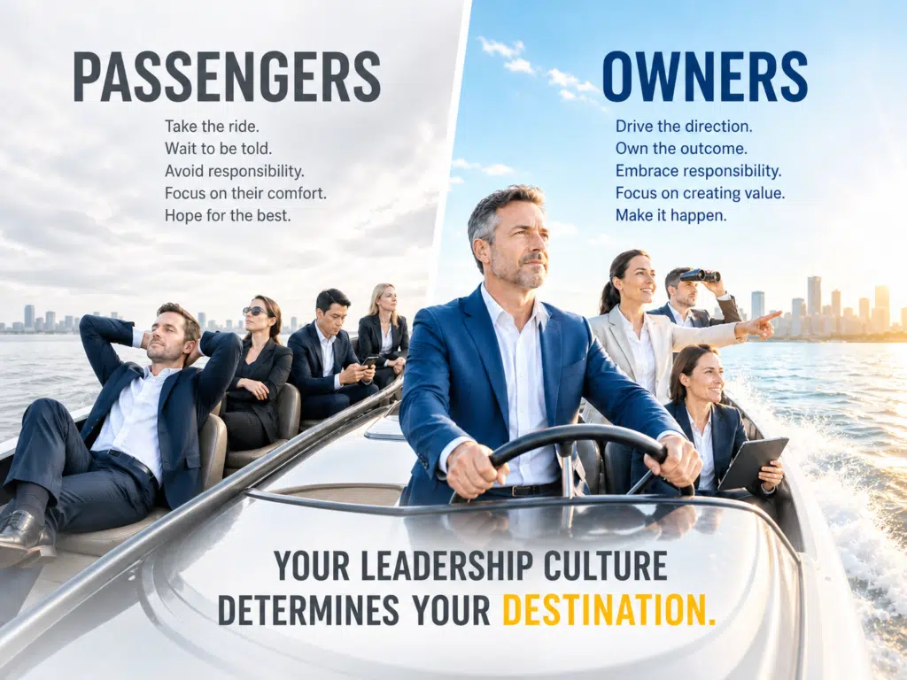 The Executive Divide That Determines Whether a Company Scales or Stalls. Every leadership team has them. The executives who treat the business like it is their responsibility to improve it. …. Read More ….