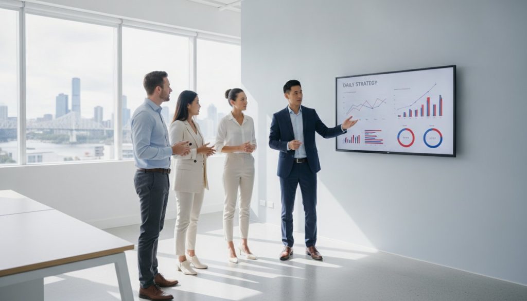 The Daily Huddle Format: A 15-Minute Execution Template for Brisbane Leaders